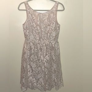 Beautiful Altar’d State Lace Dress “Pure White”